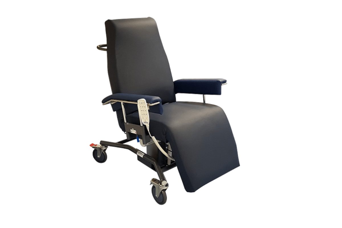 Sertain Hi Lo Chair - with drop arm option