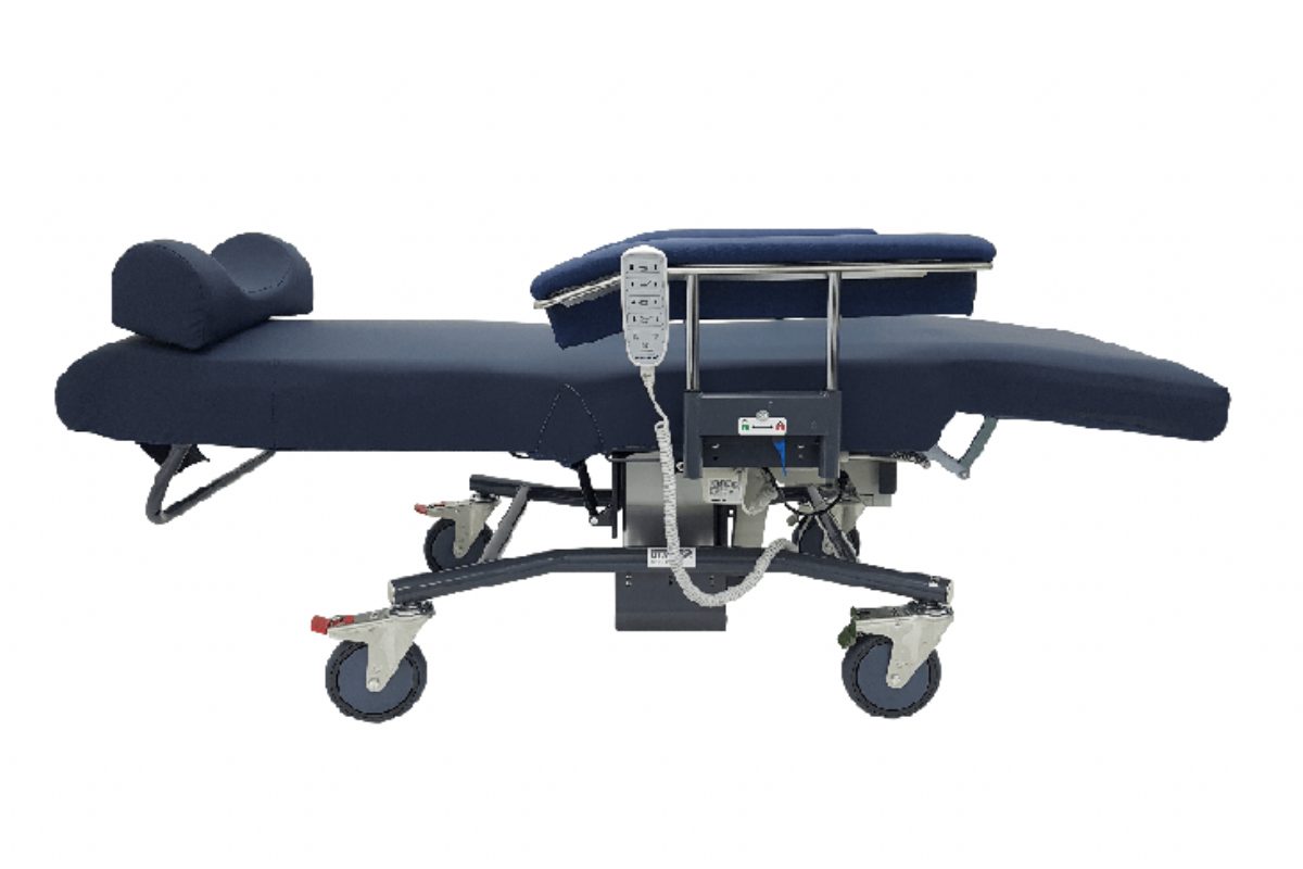 Sertain Hi Lo Chair - with drop arm option