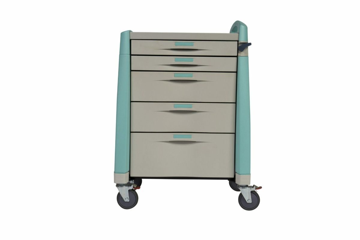 Medication Cart 5 Drawer