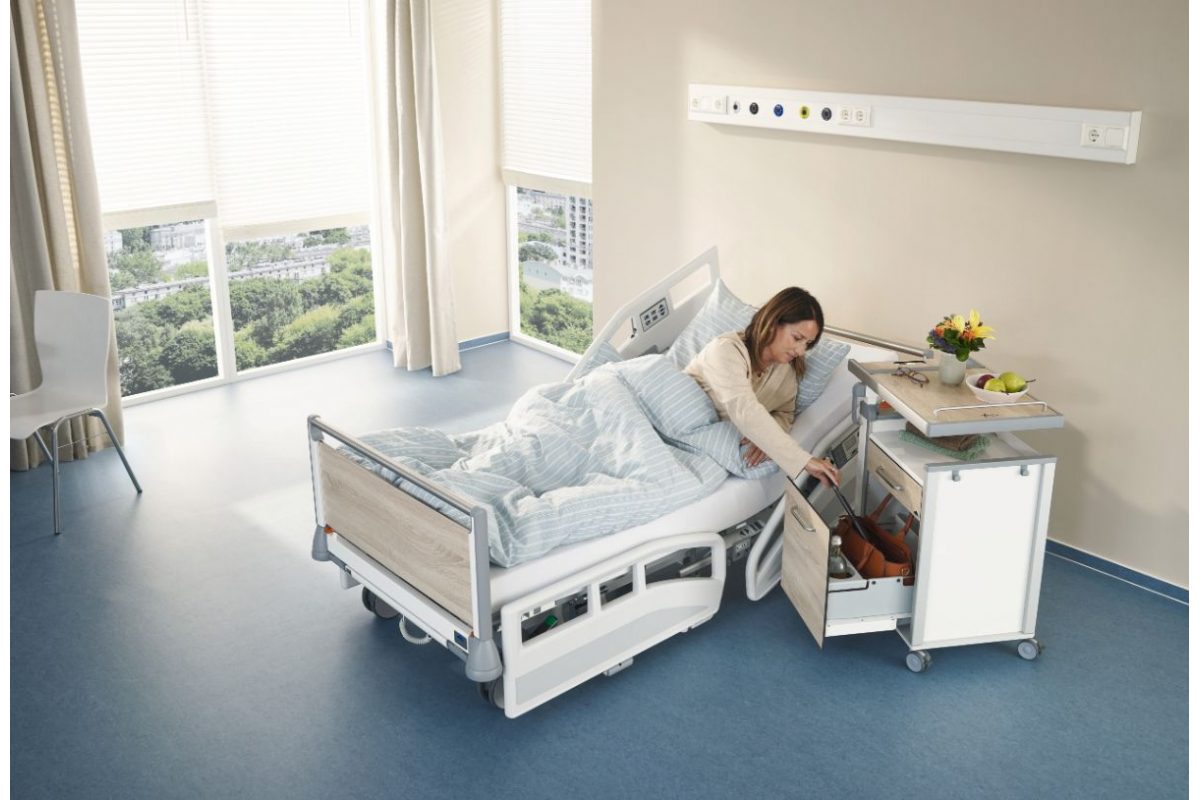 Stiegelmeyer Aparto Clinic Bedside Cabinet - Hospital