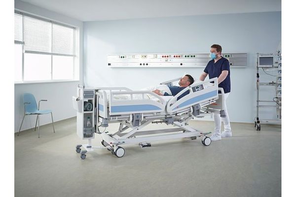 Stieglemeyer Evario Acute Ward bed with Falls Alarm