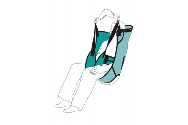 Care Sling With Head Support